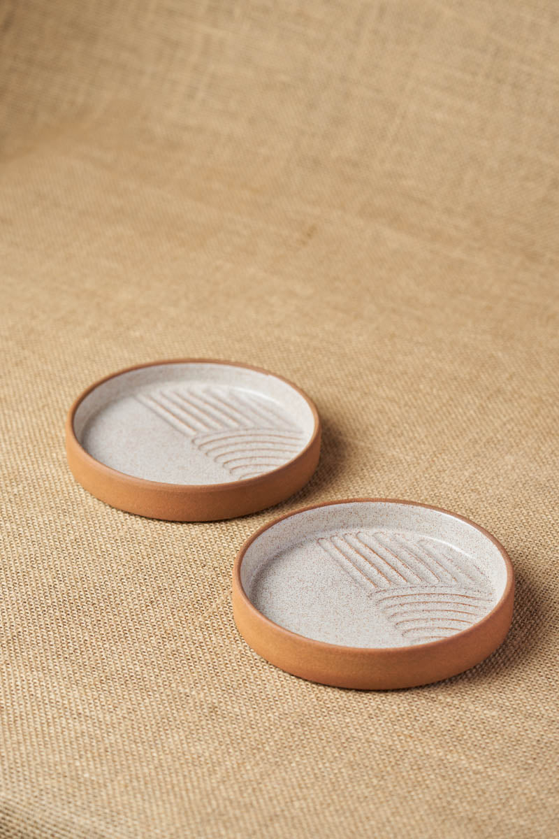 Gata Loop Snack Plate (Set of 2)