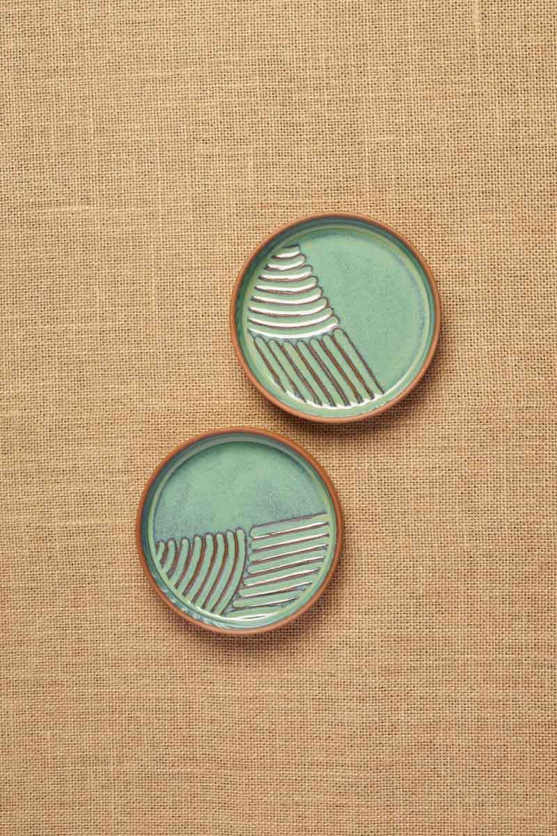 Gata Loop Snack Plate (Set of 2)