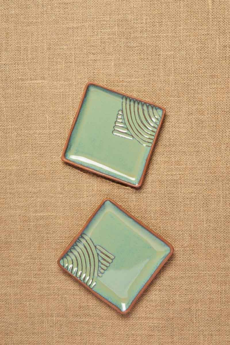 Gata Loop Square Plate (Set of 2)