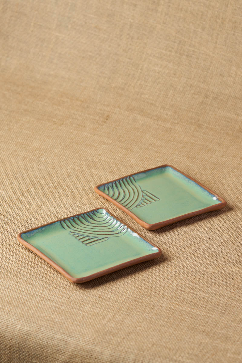 Gata Loop Square Plate (Set of 2)