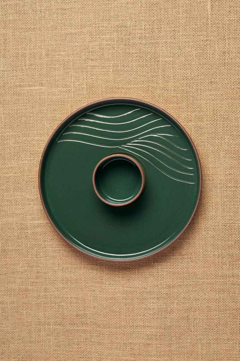 Gata Loop Chip & Dip Platter