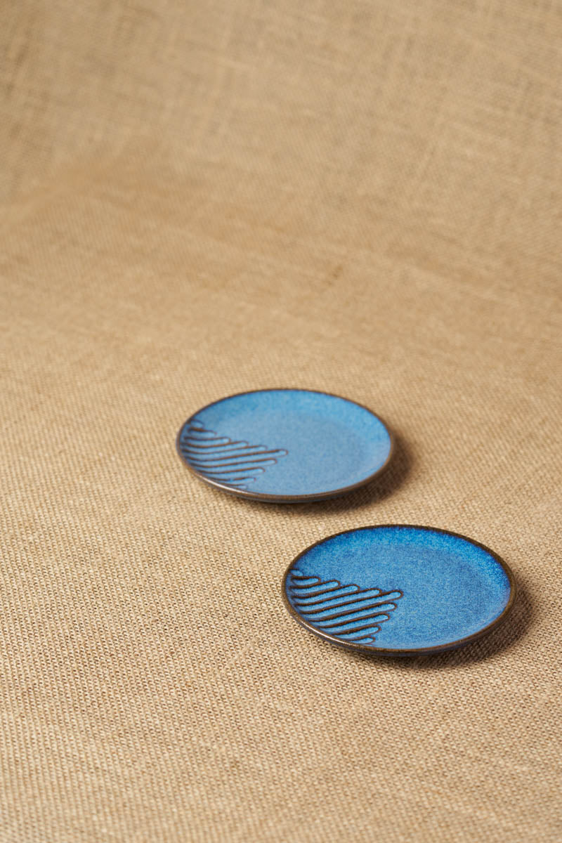 Tiger Hill Snack Plate (Set of 2)